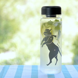 【5と0のつく日限定!最大5000円OFFクーポン配布中】プシプシーナ珈琲リユースボトル マイボトル コンパクト 持ち運び おしゃれ かわいい コーヒー ネコ 猫 ねこ 保存容器 スリムボトル お茶