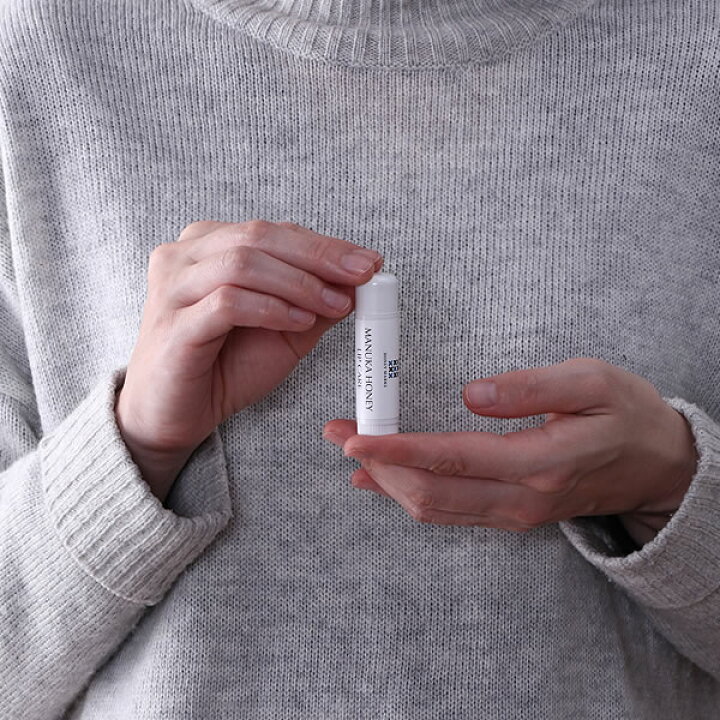 在庫有 リップクリーム はちみつ 無添加 オーガニック 高保湿 マヌカハニー 唇 マヌカハニーリップケア 5g