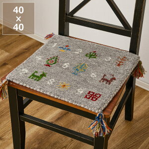 肢߂ꂽlƐ̃Mbx`FApbh 40×40cms Mx Gabbeh O~ O }bg `FANbV ʃJo[ El D nhCh I[V[Y ㎿ 