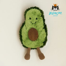 【6/1限定!税込5000円以上購入で500円OFFクーポン】JELLYCAT（ジェリーキャット）Amuseable Avocado Small（アミューズブル アボカド スモール）ぬいぐるみ 人形 アボガドヌイグルミ 果物 フルーツ 野菜 かわいい おしゃれ オシャレ 手洗い可能 ウォッシャ