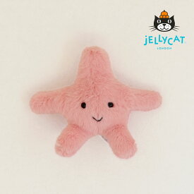 JELLYCAT（ジェリーキャット）Fluffy Starfish（フルッフィー スターフィッシュ）※代引き・後払い不可ぬいぐるみ 人形 海星 人手ヌイグルミ 海洋生物 かわいい おしゃれ オシャレ 手洗い可能 ウォッシャブル ギフト 贈り物 プレゼント 上品 上質 父の
