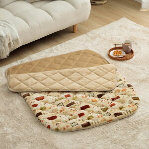 【5と0のつく日限定!最大5000円OFFクーポン配布中】ポケットこたつ布団 (90×120cm)※代引き不可 寝具 ブランケット アウトドア ナチュラル かわいい ギャベ柄 リモートワーク リモート学習