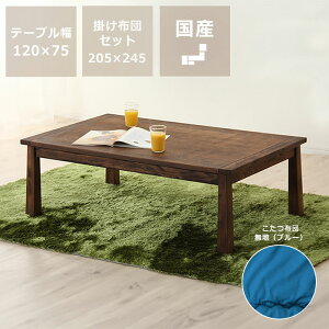 【11/1限定!税込5000円以上購入で500円OFFクーポン】家具調こたつ 長方形 120cm幅 木製(ミズナラ材)※代引き不可 ダイニング テーブル コタツ おしゃれ シンプル 国産 和モダン こたつテーブ