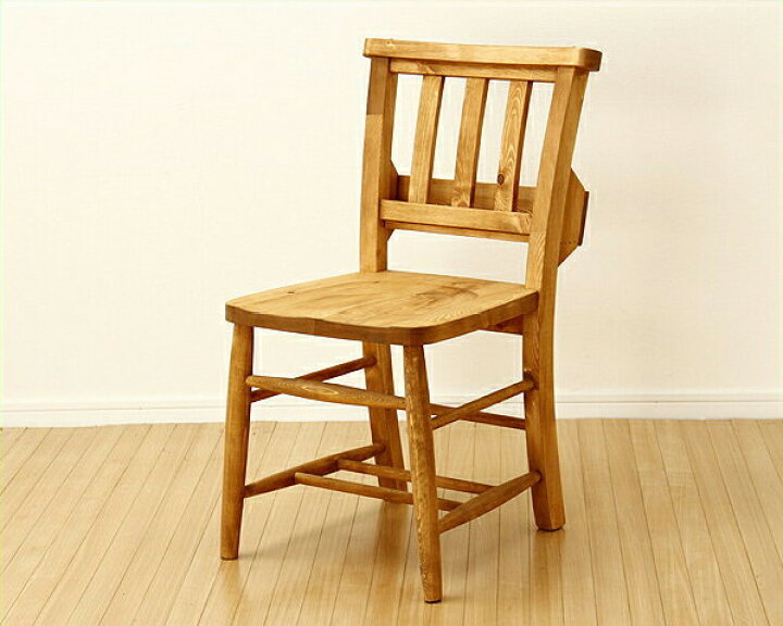楽天市場】木製ダイニングチャーチチェアーパイン材 カントリー 可愛い  