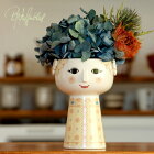 BJORN WIINBLAD（ビヨン・ヴィンブラッド）エヴァ　フラワーベース ソフトイエロー