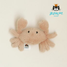 JELLYCAT（ジェリーキャット）Fluffy Crab（フルッフィー クラブ）※代引き・後払い不可ぬいぐるみ 人形 カニ かに 蟹ふわふわ ヌイグルミ 海洋生物 かわいい おしゃれ オシャレ 手洗い可能 ウォッシャブル ギフト 贈り物 プレゼント 上品 上質 父の日