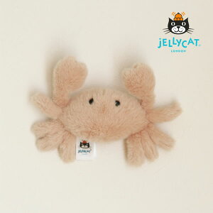 JELLYCAT（ジェリーキャット）Fluffy Crab（フルッフィー クラブ）ぬいぐるみ 人形 カニ かに 蟹