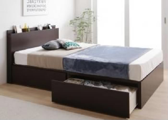 シングルベッド 連結ベッド マルチラススーパースプリングマットレス付き セット 壁付けできる国産 日本製 ファミリー連結整理 収納 ベッド( 幅 :シングル)( 奥行 :レギュラー)( フレーム色 ナチュラル )( 組立設置付 Aタイプ