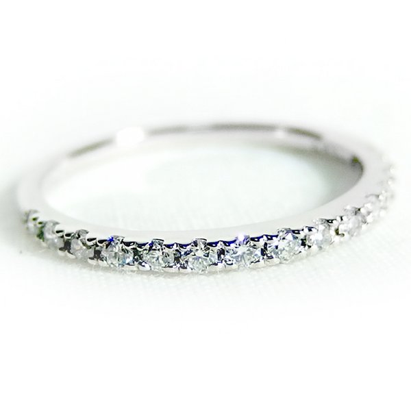 輝き溢れる至高のダイヤモンドリング、究極の輝きを感じる 0.3ctのハーフエタニティリング、プラチナPt900製、11号サイズの指輪 ダイヤモンド リング ハーフエタニティ 0.3ct 11号 プラチナ Pt900 ハーフエタニティリング 指輪