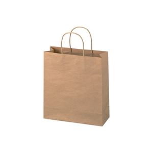 エコな包装アイテム 便利なショッピングバッグ＆オフィス 事務用 用品 （まとめ）ジョインテックスが贈る、手提げ袋の新定番 丸紐付きで使いやすく、茶色がおしゃれな小サイズ50枚セット 環境にも優しい選択を B287J-B