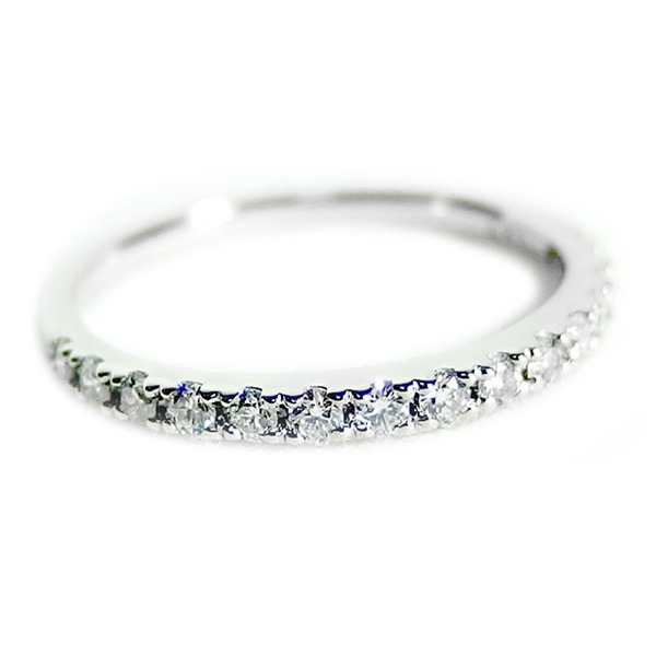 永遠の輝きを纏う、プラチナの誓い 0.3ctの輝きが指先に宿る、ダイヤモンドエタニティリング ダイヤモンド リング ハーフエタニティ 0.3ct プラチナ Pt900 12号 0.3カラット エタニティリング 指輪 鑑別カード付き