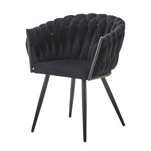 ダイニングチェア おしゃれ 2脚セット 姫系 グレー 黒 家具 【送料無料】 ロータス チェア チェアー ダイニング パソコンチェア インテリア 韓国風 韓国風インテリア