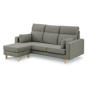 ソファ 3人掛け おしゃれ モダン 3人掛 カウチソファ ソファー l字 幅195 ファブリック sofa 3P ウェービングベルト シリコンフィル ウレタン 195cm シンプル 高級 重厚感