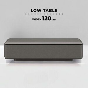 センターテーブル ローテーブル 収納 長方形 幅120cm おしゃれ ストーン調 セラミック調 モダン シンプル 高さ30cm リビングテーブル 石目調 高級感 サイドテーブル 引き出し 座卓 カフェテー