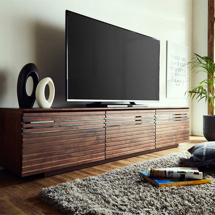 楽天市場】テレビ台 完成品 幅200cm シンプル ローボード おしゃれ 