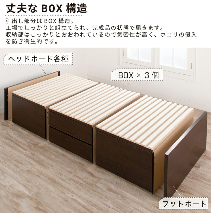 楽天市場】ベッド シングル すのこベッド 大型引出 BOX チェストベッド 桐すのこ スノコ 日本製 収納付きカウンター 照明 コンセント スライドレール 引出しレール本体フレームのみ OHS ルナ #22 : まごころ戦隊 家具レンジャー