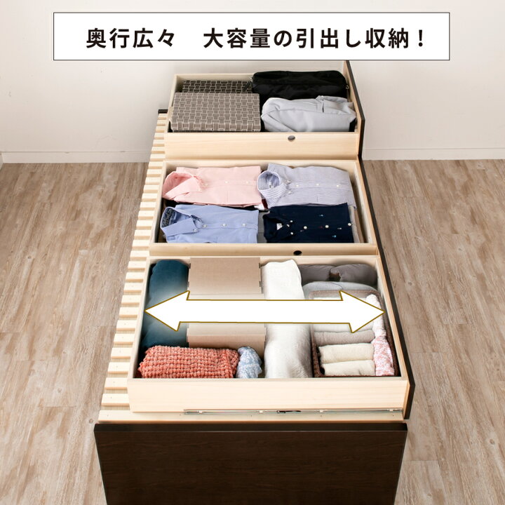 楽天市場】【エントリーで最大100％ポイントバック】 大型引出収納 