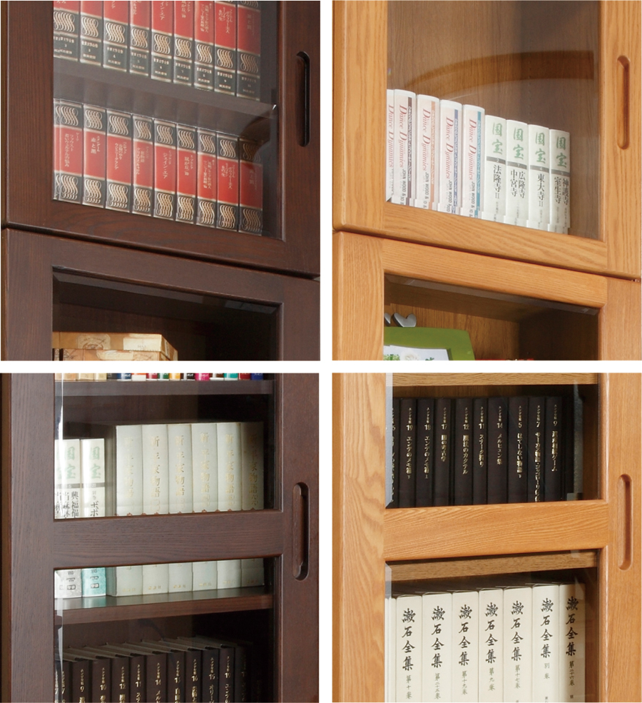 楽天市場】スライド式 本棚 大容量 スライド書棚 日本製 高級 書架幅