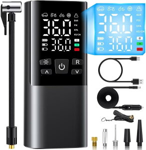 ] C dC oCN  /p/ĎouΉ ő刳150PSI [U ~ 6000mAheʓdr R[hX GA|v RpNg C^[R[h/SOS/LEDCg GAR