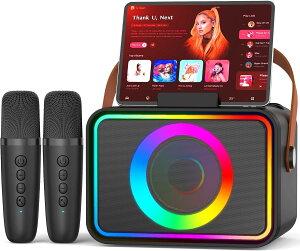�X�s�[�J�[�Z�b�g �J���I�P �}�C�N 2�{ Bluetooth5.3 �J���I�P�Z�b�g�ƒ�p ���C�����X�}�C�N ���^ PA�Z�b�g �J���I�P�}�V�� �J���I�|�[�^�u���X�s�[�J�[ BT/AUX/TF�Ή�