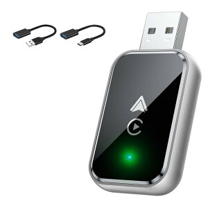 �V�^2in1���f�� MINI CarPlay��AndroidAuto ���C�����X �A�_�v�^�[ carplay ���C�����X���A�_�v�^�[ �������ڑ� �����L��CarPlay/Android Auto���ڎԓK���u�T�C�Y50%�팸�I�R���p�N�g�v�i�r�E�����R���g���[