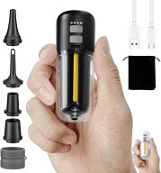動エアポンプ Air4 電動ポンプ 増圧機能 携帯式エアーポンプ 超軽量 超強力な430L/分電動空気入れ・空気…