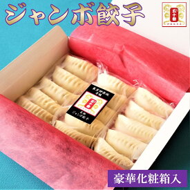 【ポイント20倍11日まで！】【ギフト】【化粧箱入】名物 ジャンボ餃子 1個で一般餃子の3〜5倍の大きさ 50個に匹敵の重量です 15個入 辿り着いたのは皮から全て手作り美味しく栄養バランス絶妙超・健康的な餃子 五十番 神楽坂 ぎょうざ ギョーザ 中華/冷凍/惣菜 送料無料