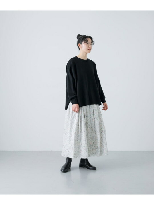 楽天市場】【SALE／40%OFF】ラムウールワイドクルーネック かぐれ 