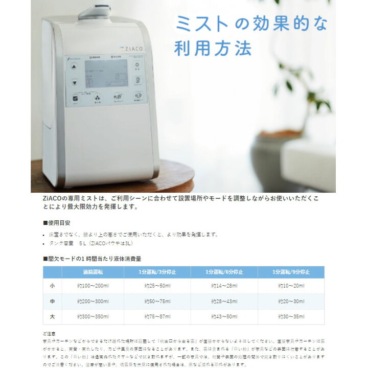 楽天市場】ZiACO ジアコ スターターキット 次亜塩素酸噴霧器 次亜塩素 