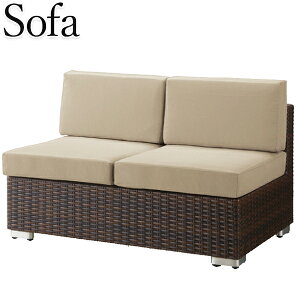 【法人送料無料】 【業務用】 ソファ 2人掛け 2P 待合イス ベンチ 長椅子 ラウンジソファ 肘なし アジャスター付 布張り カーキ CR-1348