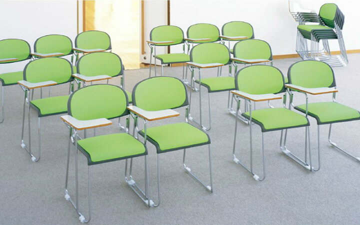 楽天市場】【法人送料無料】 【業務用】 4脚セット スタッキングチェア 