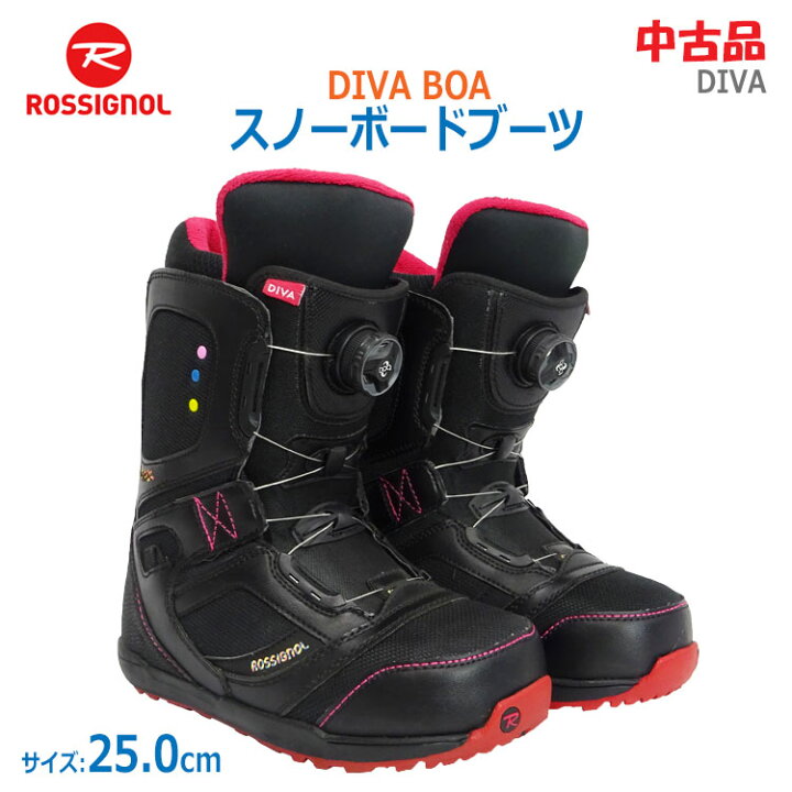 楽天市場】【中古】ROSSIGNOL(ロシニョール)BOA搭載レディース用 