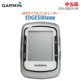 【中古】GARMIN(ガーミン)EDGE500 英語版 GPSサイクルコンピューター010-00829-06 ナチュラル 防水IPX7相当 (2432)