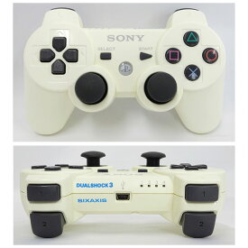 【中古】SONY(ソニー)純正PS3 DUALSHOCK3 ワイヤレスコントローラーCECHZC2J ホワイト/ディープレッド(1908)