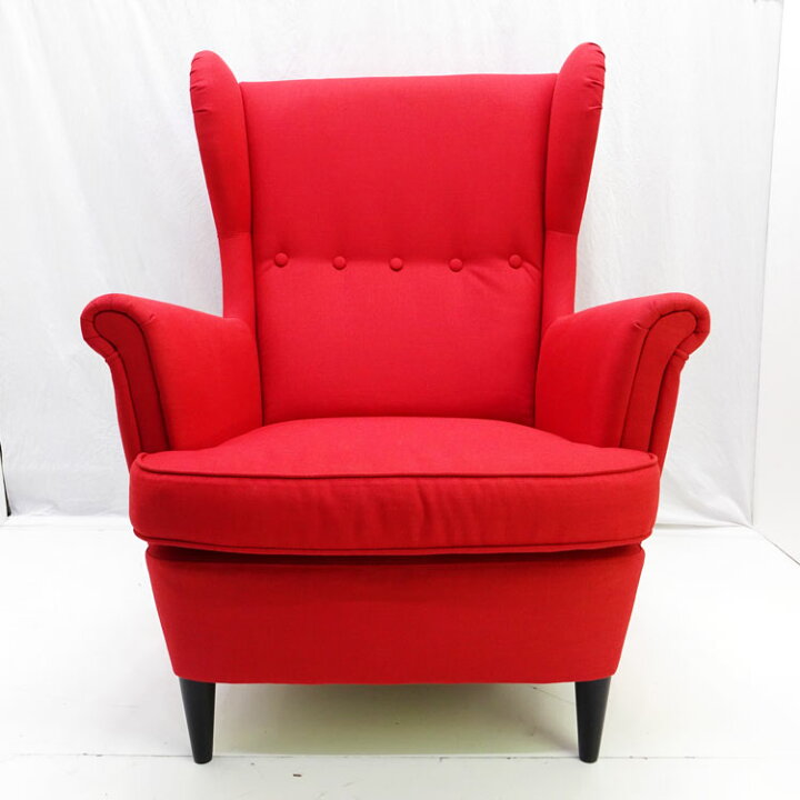 楽天市場】【中古】〇即納〇【IKEA(イケア)】STRANDMON ウイングチェア 