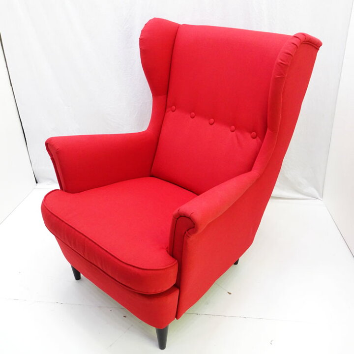 楽天市場】【中古】〇即納〇【IKEA(イケア)】STRANDMON ウイングチェア 