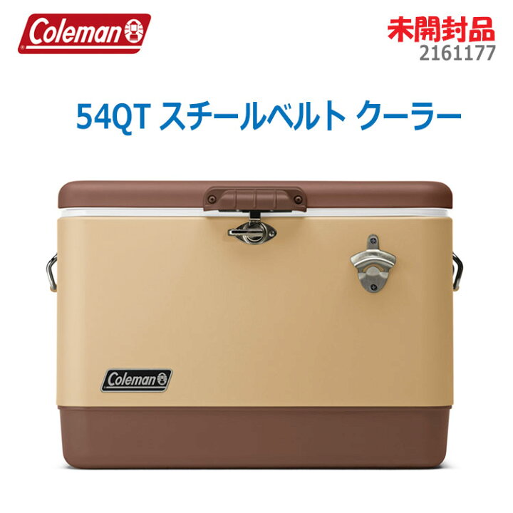 楽天市場】【中古】未開封品 Coleman(コールマン)54QT スチールベルト 