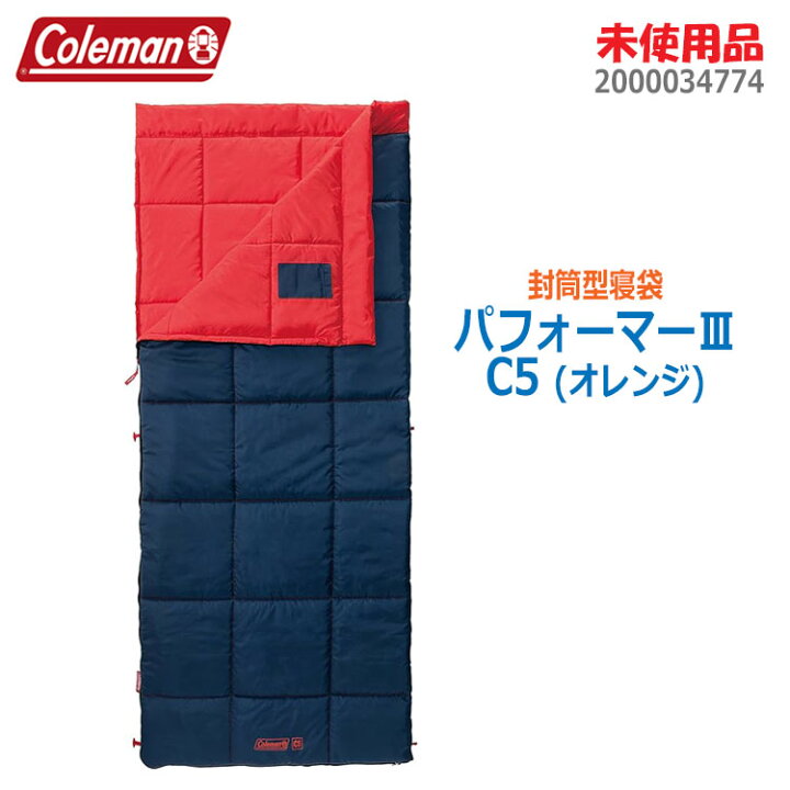 楽天市場】【中古】未使用品 Coleman(コールマン)封筒型寝袋 