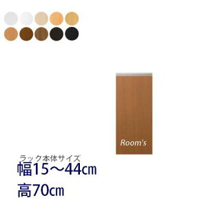 (お買い物マラソン)ラインハンドル扉 幅15〜44高さ70cm専用 片開き扉 ラック本体同時購入で(扉単品のみ梱包代等加算金+1000円)( オシャレ 書棚 扉 ) 収納棚 本棚 カラーボックス 棚 日本