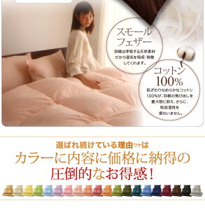 (お買い物マラソン)羽根布団 8点セット 120.200.25 セミダブルサイズ 新20色 洗える 一人暮らし 来客用 客用布団(3年保証)オールシーズン スモールフェザー 寝具セット 収納ケース ふとん カ