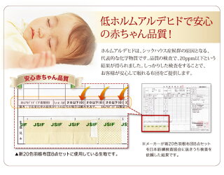 20色羽根布団8点セット(和タイプ:セミダブル)