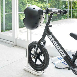 スタンド ストライダー キックバイク ランニングバイク バランスバイク ペダルなし ペダルナシジテンシャ&ヘルメットスタンド タワー WH(自転車は非売品)