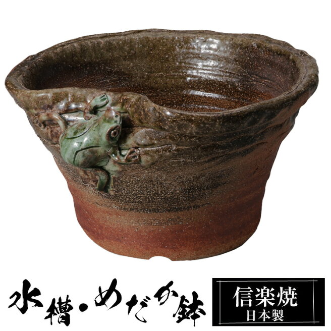 楽天市場 | ファニチャーワールド - 信楽焼 めだか鉢｜陶器のメダカ鉢 