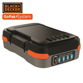 GoPak 10.8V 充電池 (USBケーブル付き) BDCB12U 10.8Vリチウムイオンバッテリーパック Li-ion DIY ブラックアンドデッカー 【送料無料】