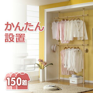 クローゼット ハンガーパイプ 2段 その他の収納家具 収納用品の人気商品 通販 価格比較 価格 Com