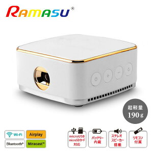PxDLP |[^u~jvWGN^[ Android Rt RA-P160 zCg Bluetooth Wi-Fi Airplay Miracast z[VA^[ vWFN^ y RpNg XeIXs[J[ obe[