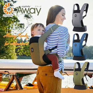 Ergobaby �x�r�[�L�����A AWAY �������R ����ԂЂ� �������Ђ� ���[��̌^ �V���v���݌v ����� ������ �Ζʕ��� �x�r�[ �Ԃ���� �R���p�N�g �G���S�x�r�[ Ergobaby �y���������z