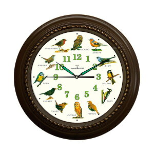 쒹̓dgǊ|v 12ނ̖쒹̂ {W dg M HO-20251 쒹̓dgv Ǌ|v v ^v @\ AiO g TEh Bird Clock a m Ce