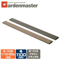 人工木材 1×4材 (1100×89.5mm) 全2色 1枚/10枚/20枚(同色セット) WPC-1X4-11 フェンス材 化粧材 部品 …