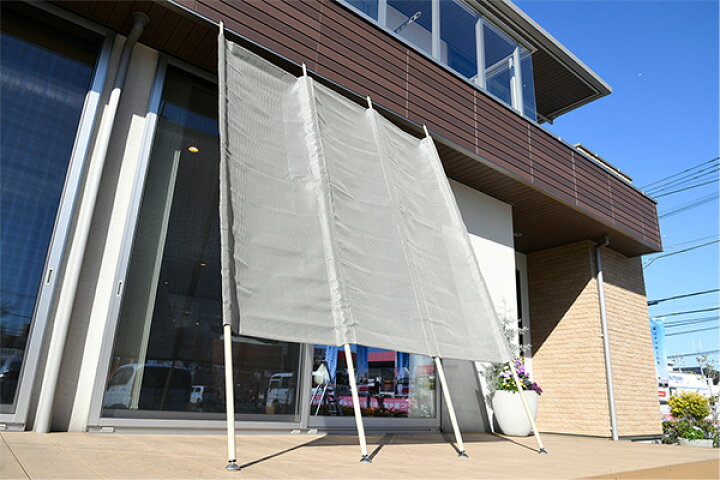 楽天市場】日よけ 洋風たてす (幅200/高さ220-265) そよ風メイド Y 